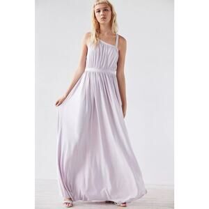 Kimchi Blue Carolina Cupro Maxi Dress Womens Size M Urban Outfitters